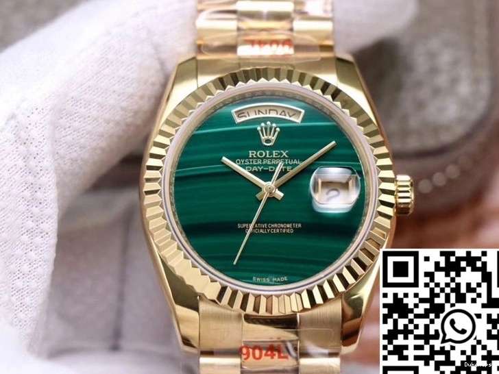 Dial Date Rolex President Day Green 18238 Malachite 0212